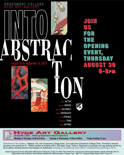 Into Abstraction Artists' Talk